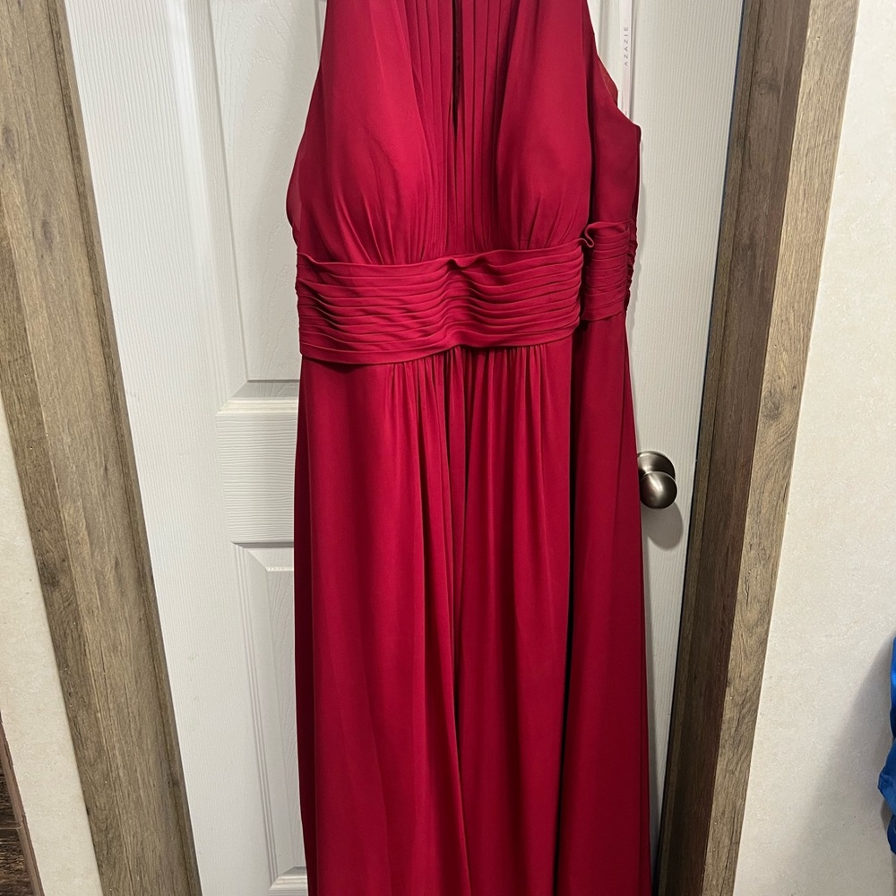 Azazie Crimson/Red Dress